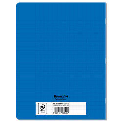 CAHIER PP BLEU 17X22 96P SEYES 70G PIQURE